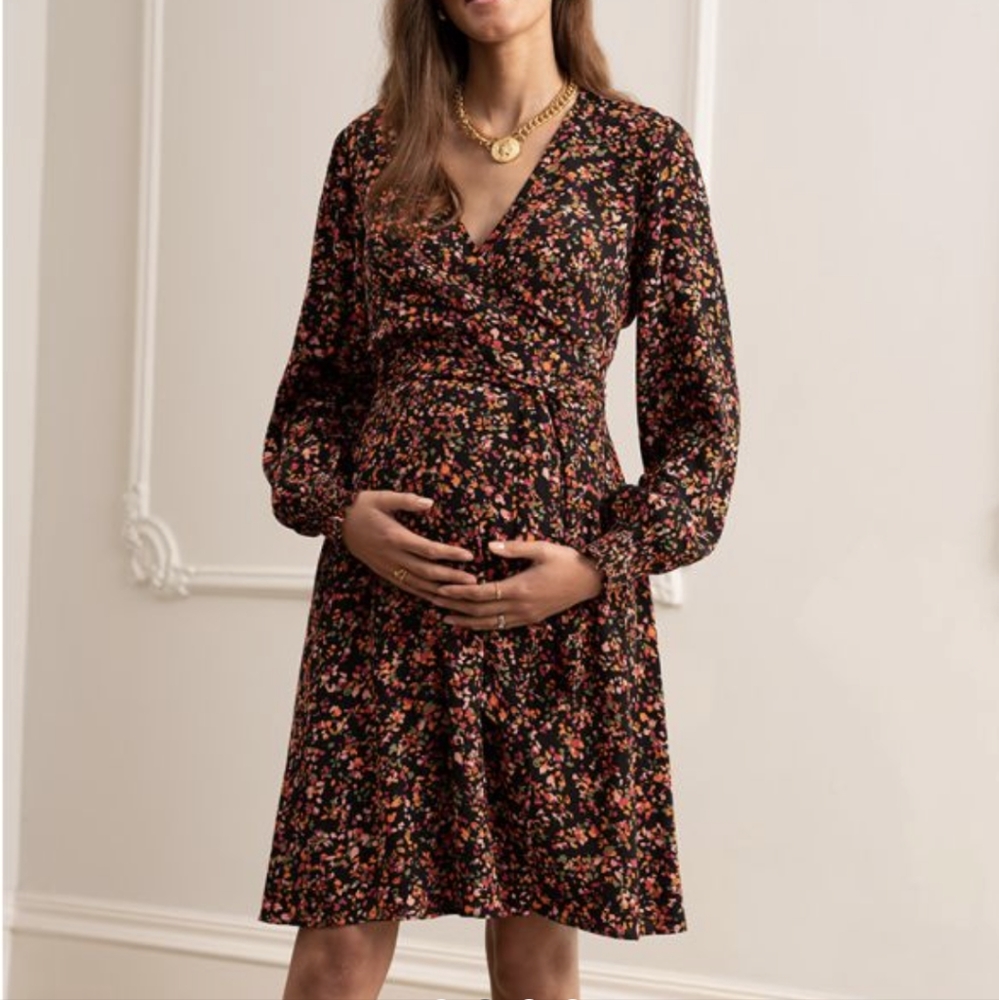 Seraphine floral maternity dress - US 6